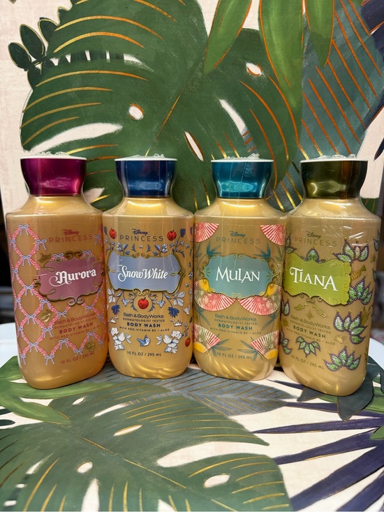 Bath & Body Works Other - Bath & Body Works Disney Princess 2026 Body Wash Set of 4 LE NWT Sealed